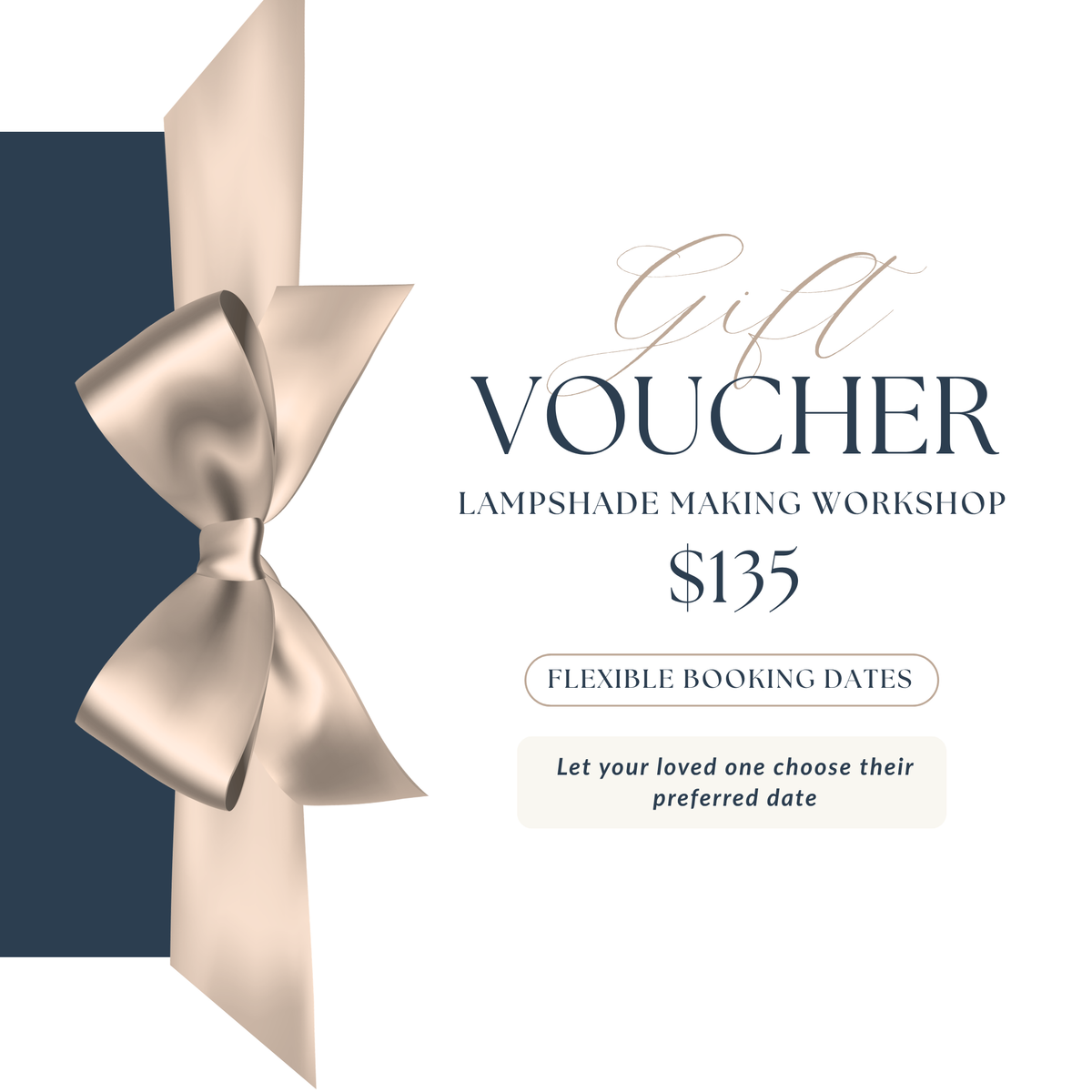 Workshop Gift Voucher - Flexible Dates