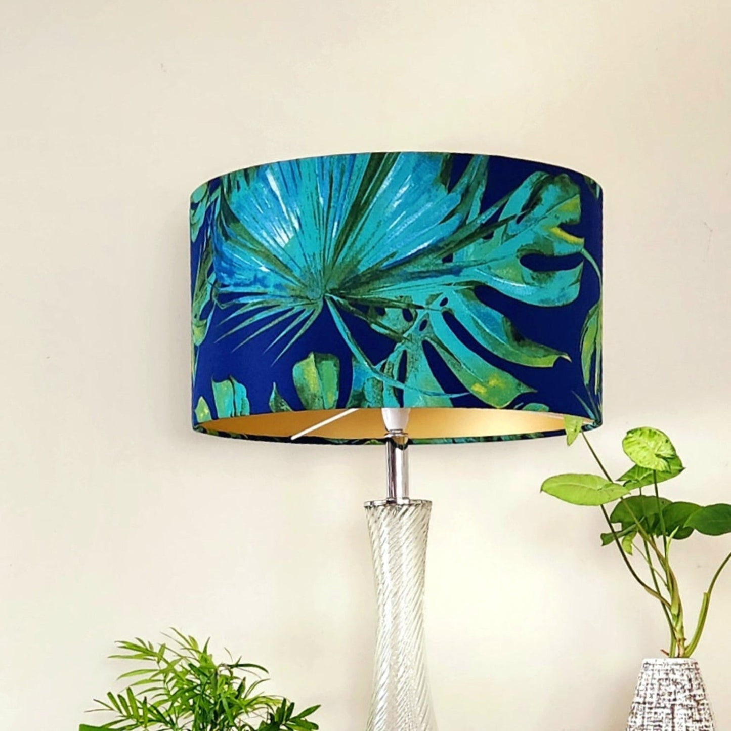 Tropical Palm Lampshade