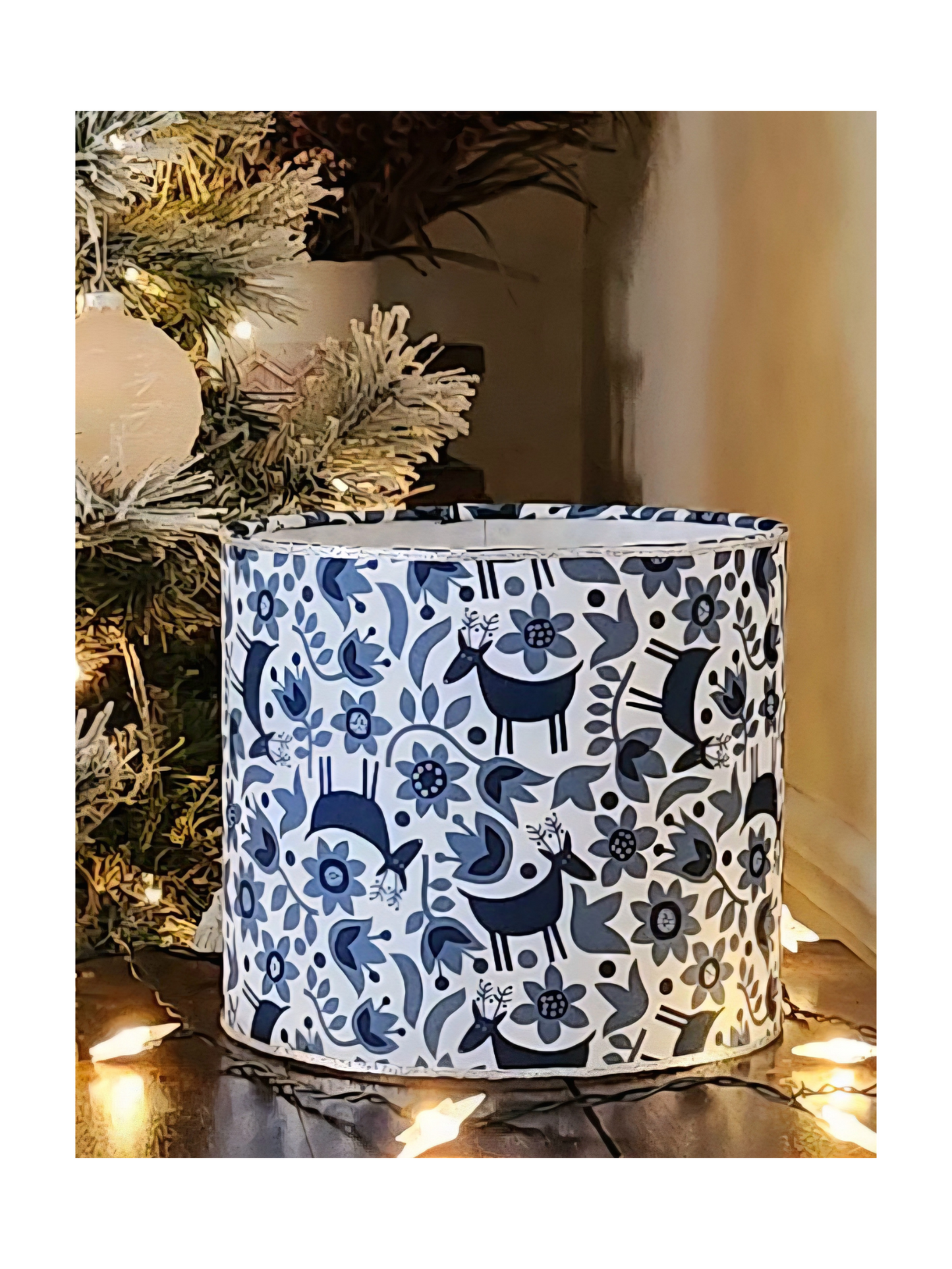 'Deer Me' Mini Christmas Lampshade