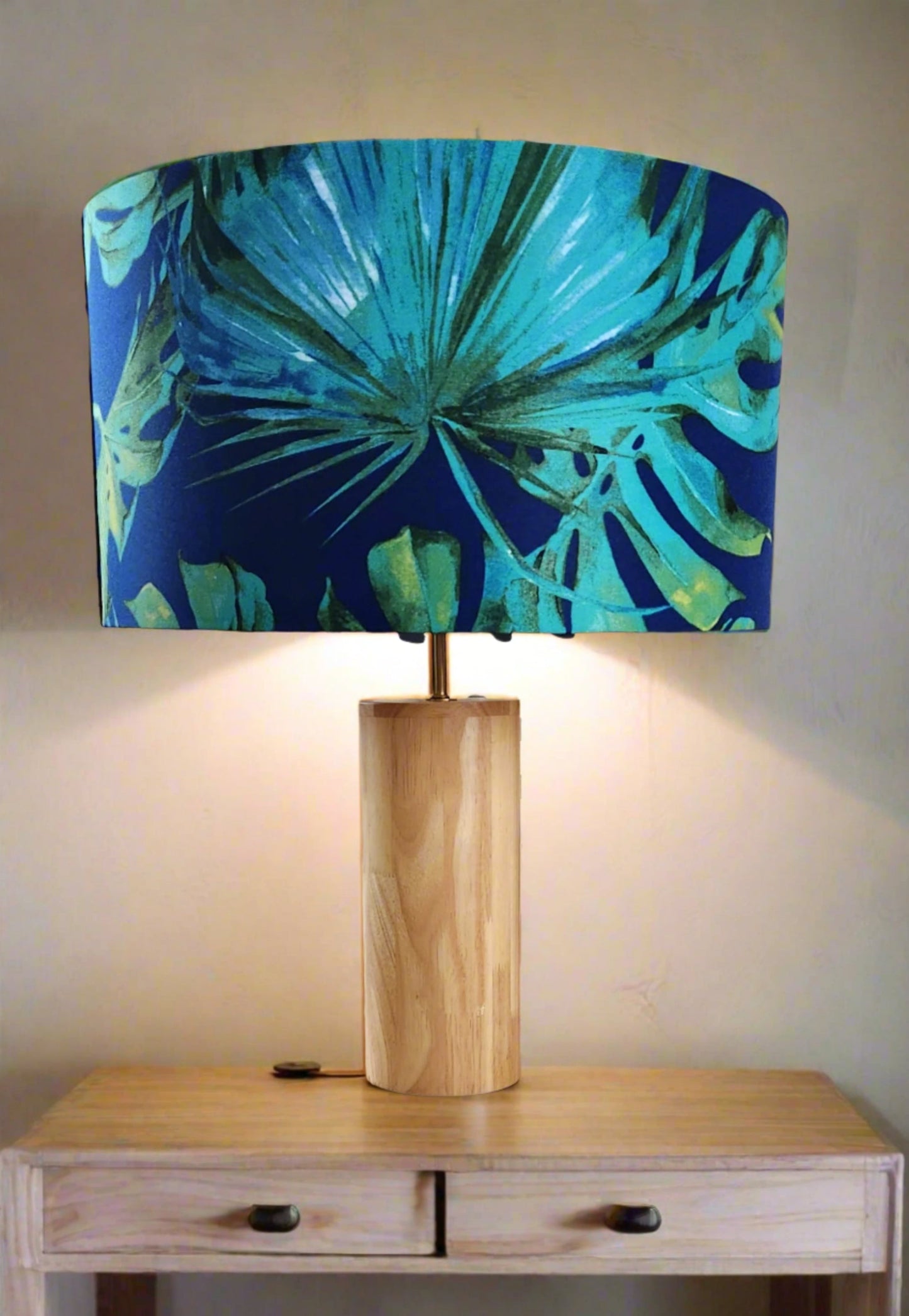 Tropical Palm Lampshade