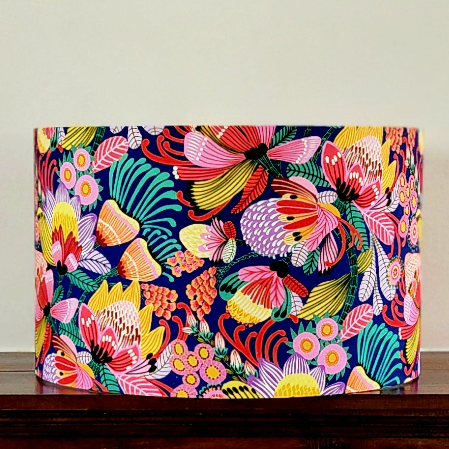 Wild Proteas Eden Blue Lampshade