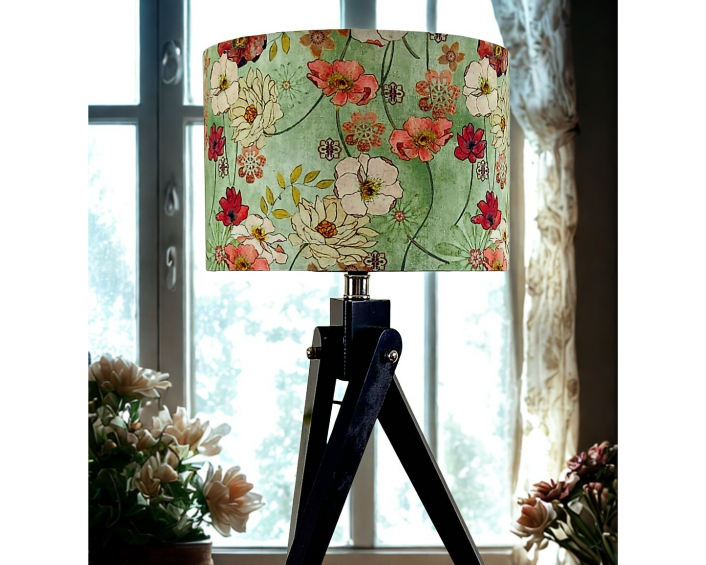 Vintage Poppy Lane Lampshade