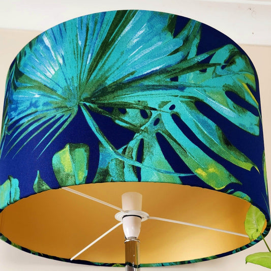 Tropical Palm Lampshade