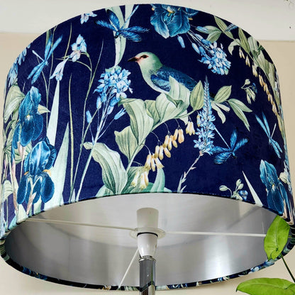 Velvet Songbird Lampshade