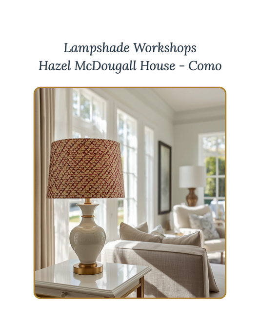 Lampshade Making Workshop - Como
