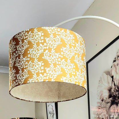 Golden Blossom Lampshade