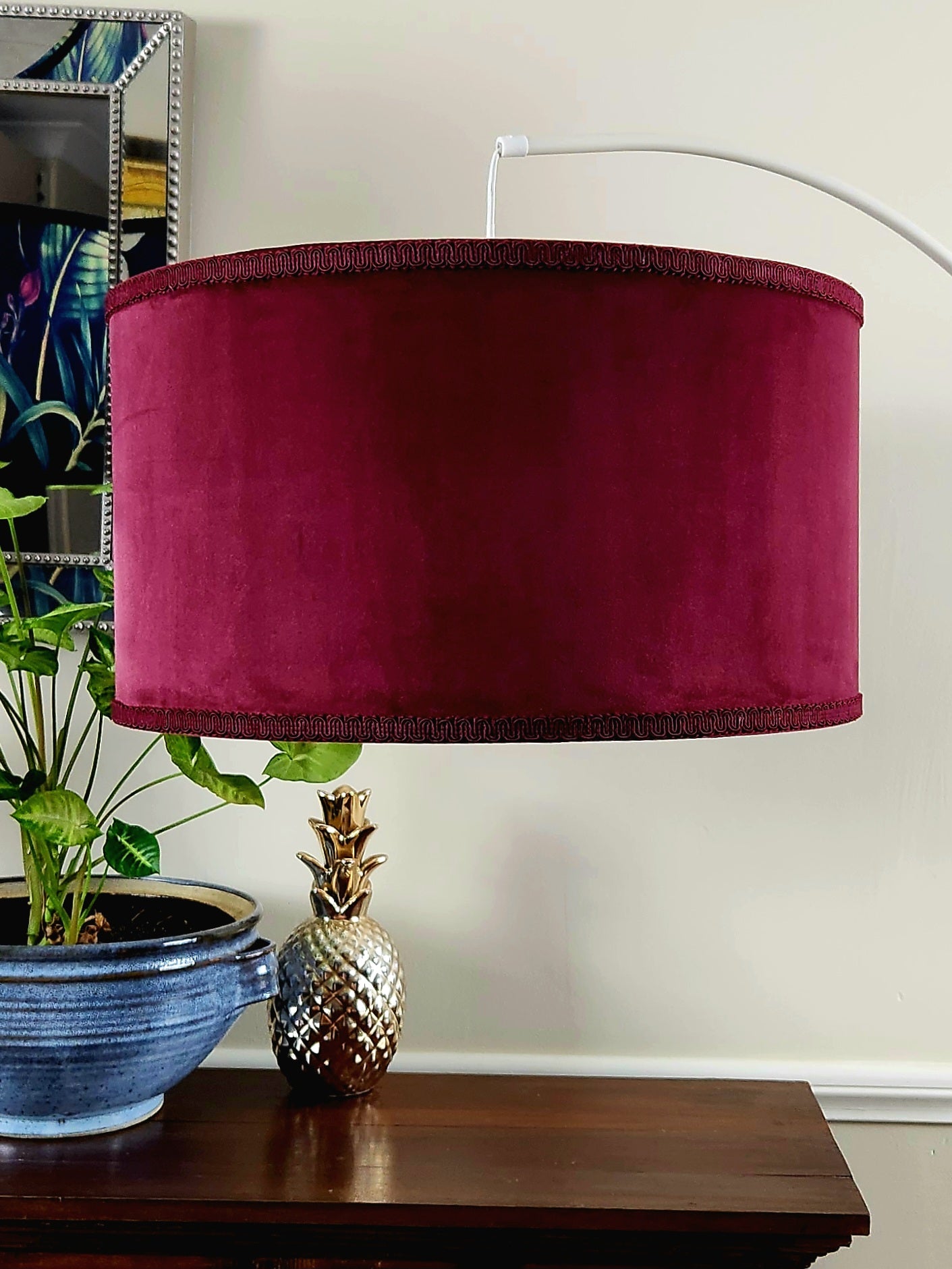 Baroness Bordeaux Lampshade