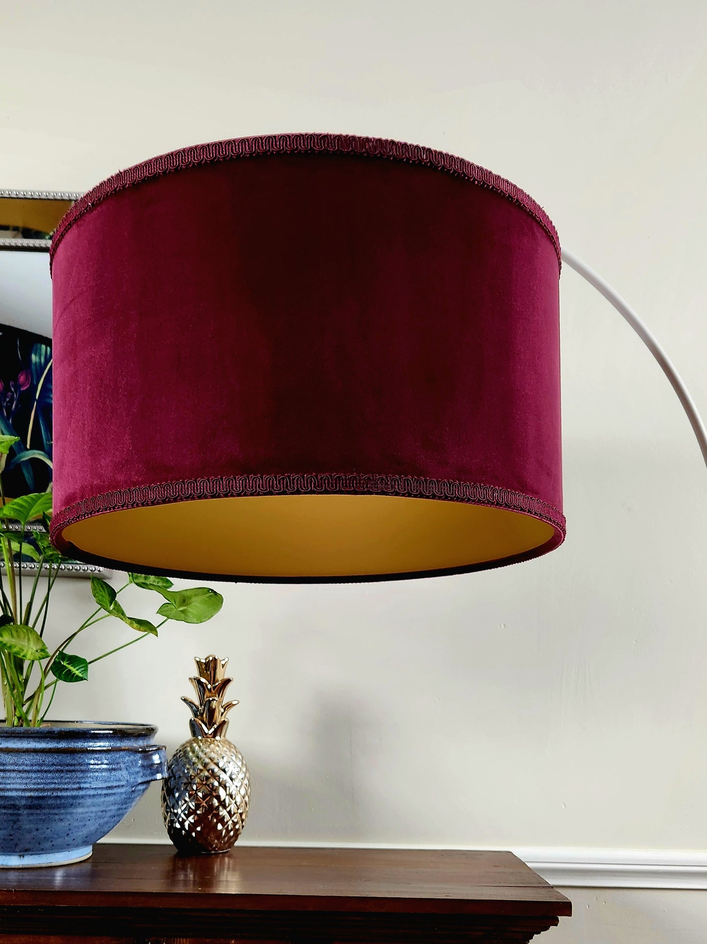 Baroness Bordeaux Lampshade
