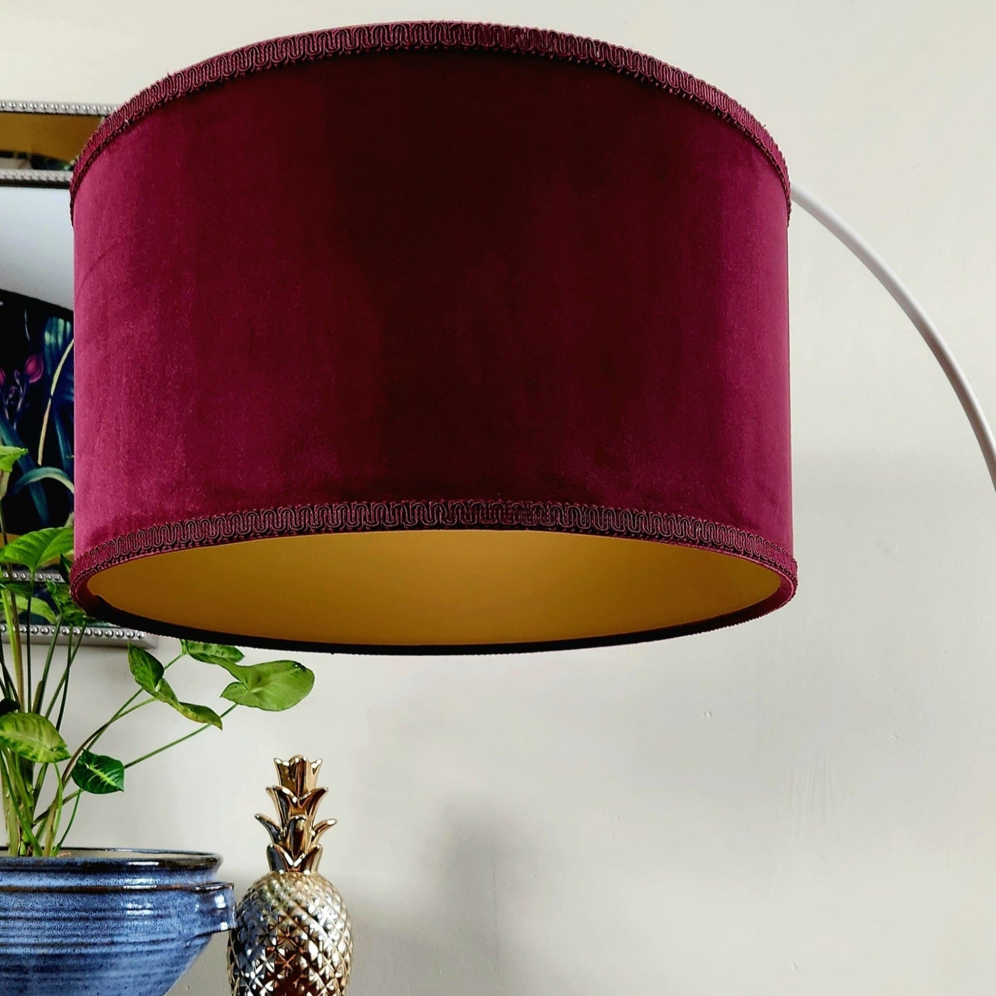 Baroness Bordeaux Lampshade