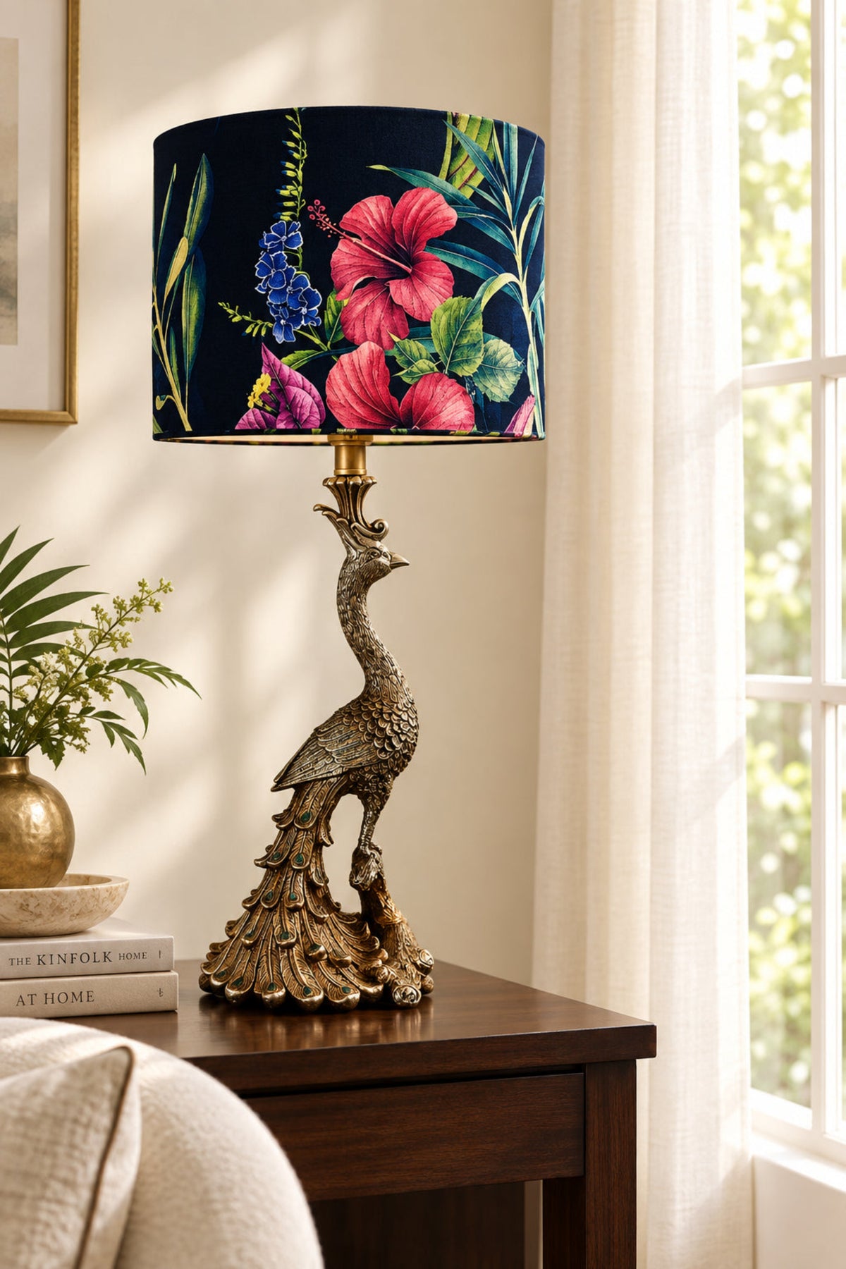 Island Affair Velvet Lampshade