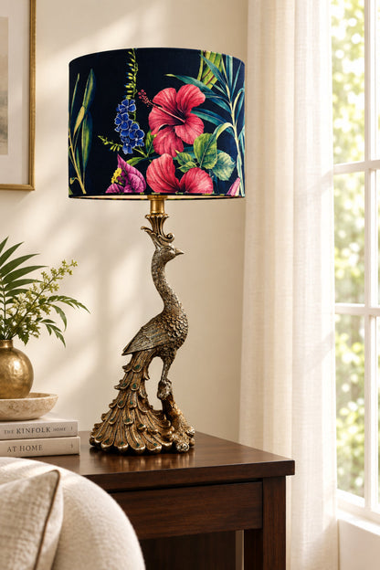 Island Affair Velvet Lampshade