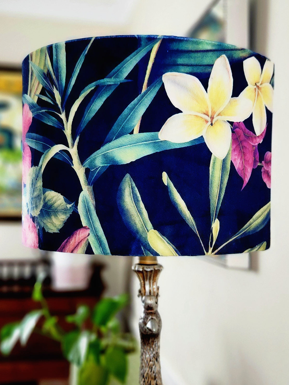 Island Affair Velvet Lampshade