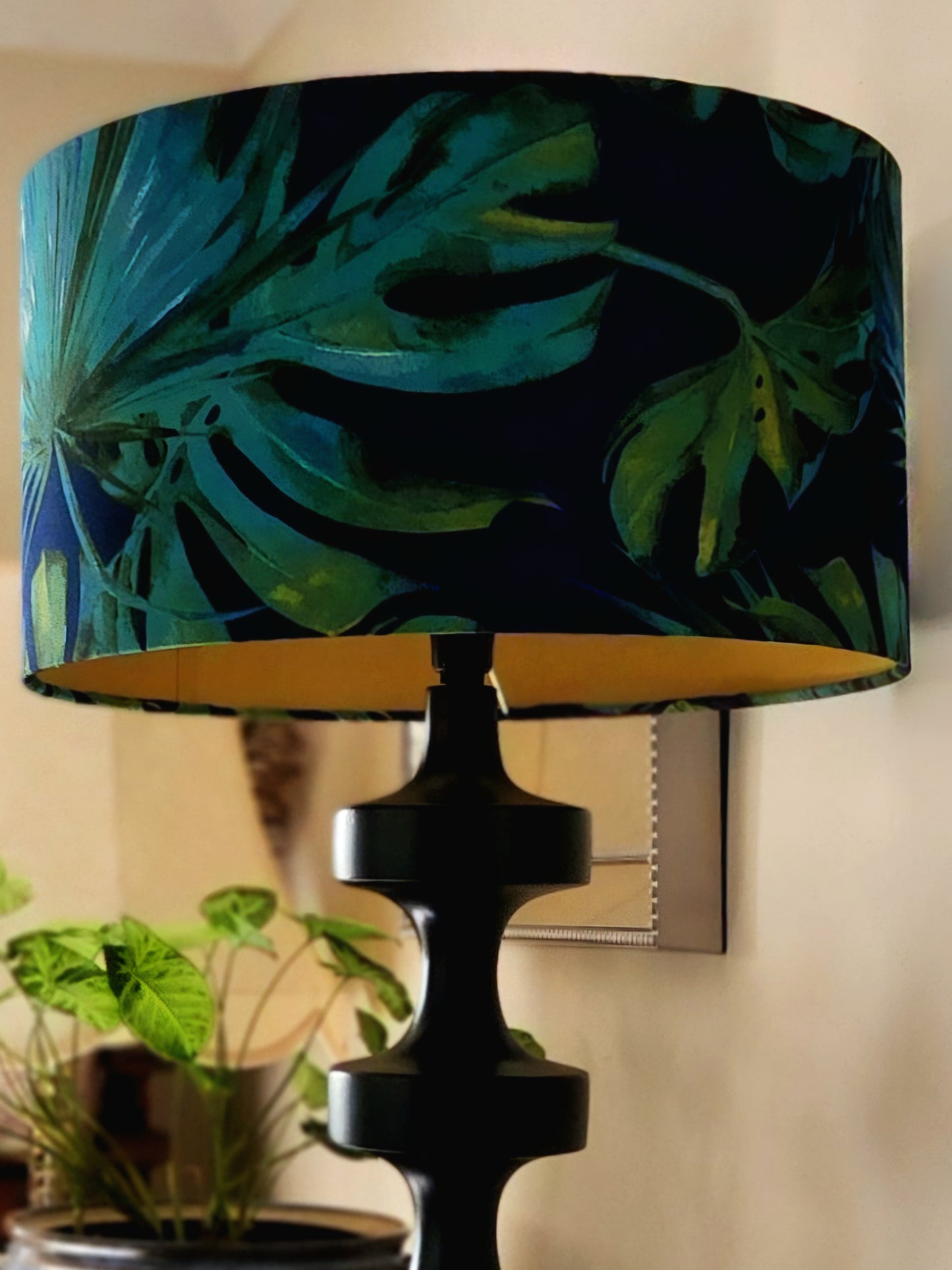 Tropical Palm Lampshade