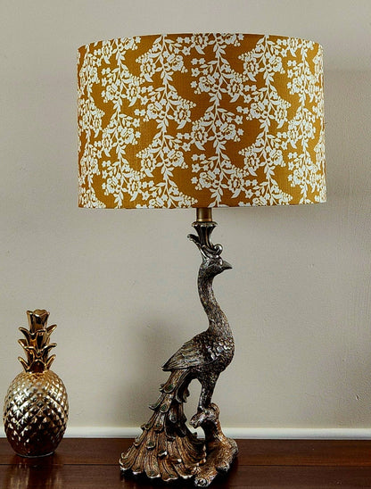 Golden Blossom Lampshade