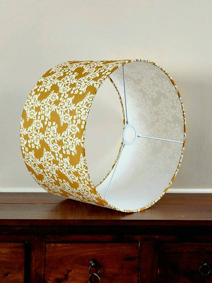 Golden Blossom Lampshade