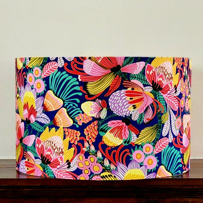 Wild Proteas Eden Blue Lampshade