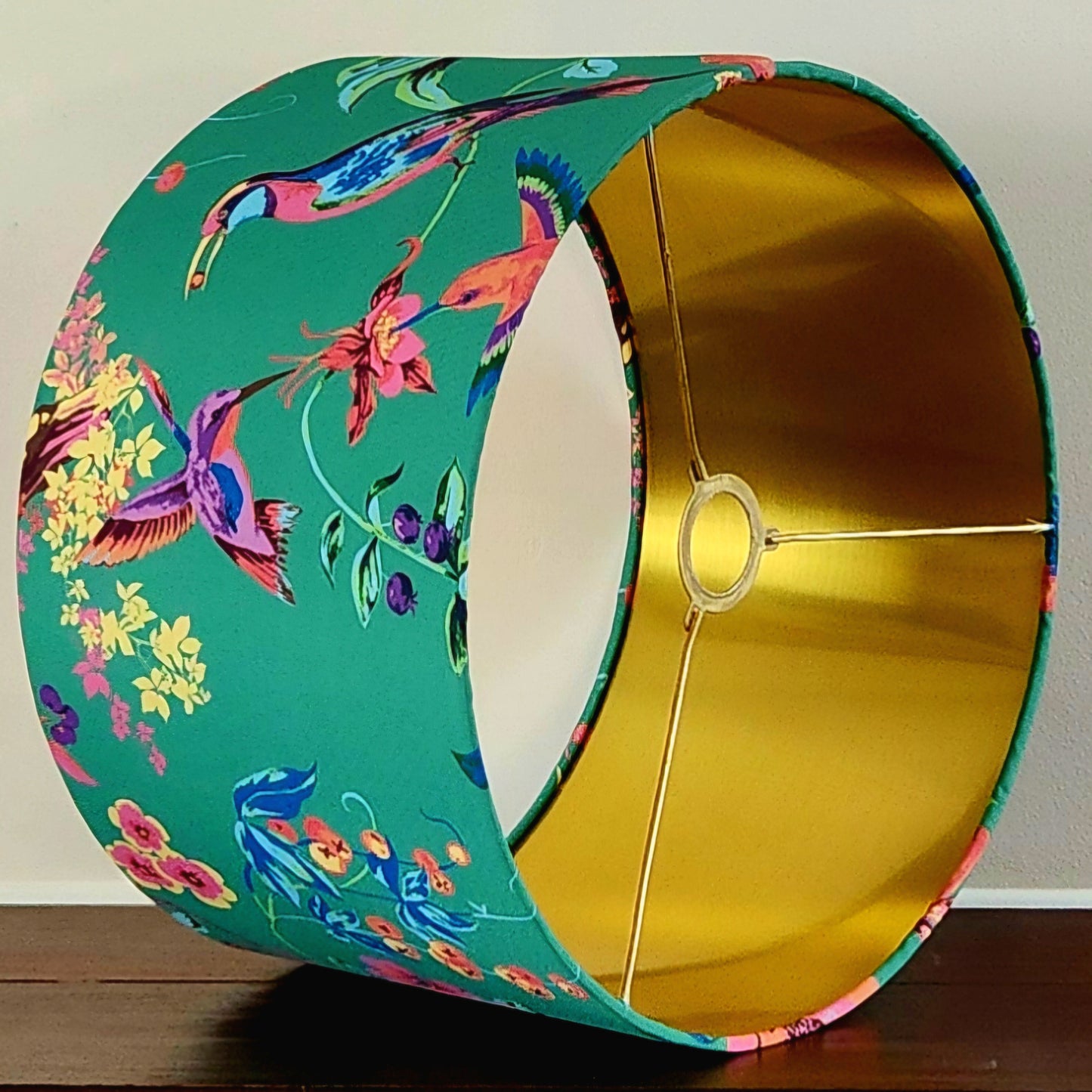 Hummingbird Garden Party Lampshade
