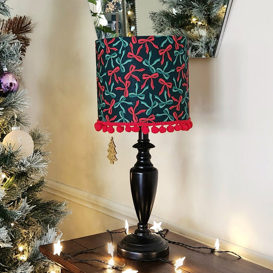 Christmas 'Mini Bows' Lampshade