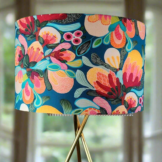 'Midnight Bush Lampshade'