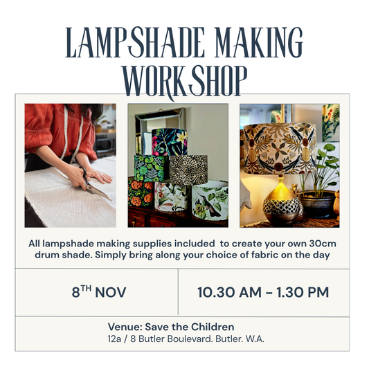 Lampshade Making Workshops