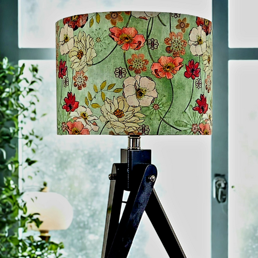 Vintage Poppy Lane Lampshade