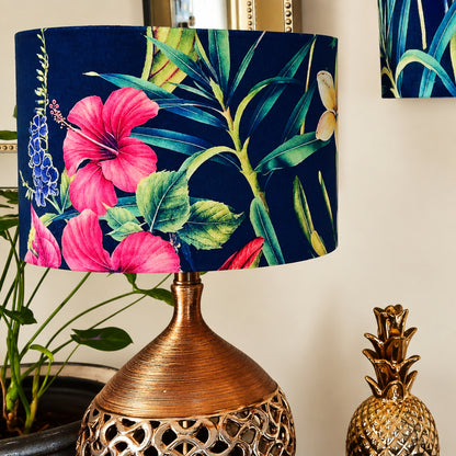 Island Affair Velvet Lampshade