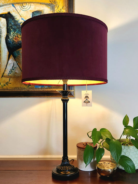 Baroness Bordeaux Lampshade